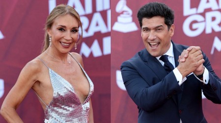 "Cada look mejor que el anterior": Karen Doggenweiler y Rafa Araneda deslumbran en los Grammy Latinos