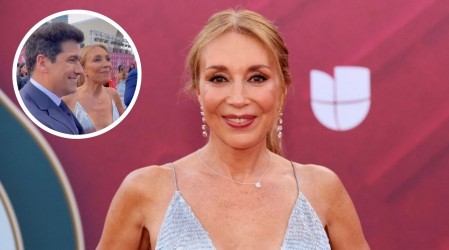 "Orgullosa": La emoción de Karen Doggenweiler al ser entrevistada en la alfombra roja de los Grammy Latinos