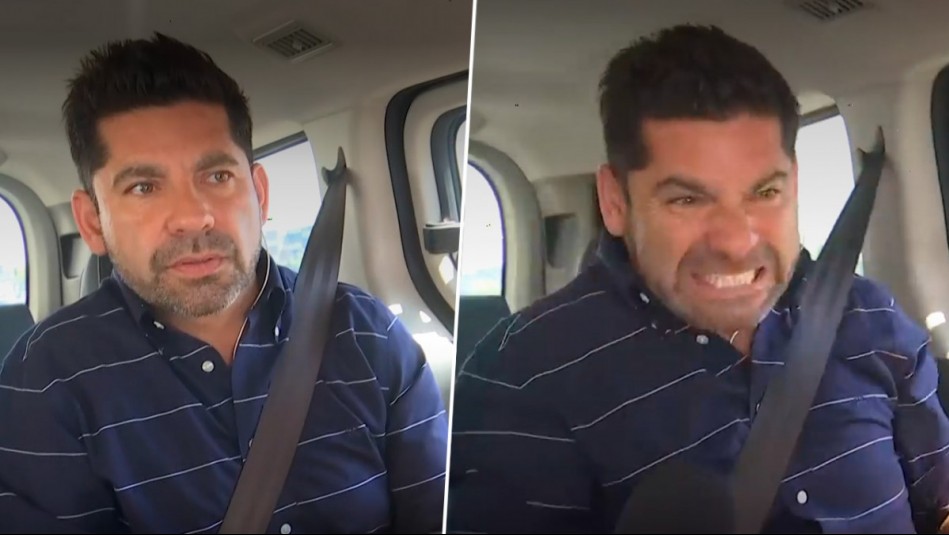 'Espérenme con un cuello ortopédico': Karim Butte sufre chascarro en pleno móvil y desata risas en Mucho Gusto