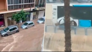 Las impresionantes imágenes de las inundaciones por la DANA que azota a Málaga en España