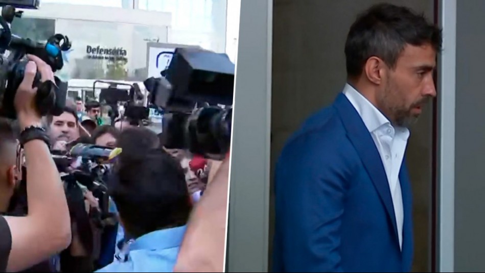 Así fue la caótica llegada de Jorge Valdivia a Centro de Justicia: Hoy se conocerían las medidas cautelares