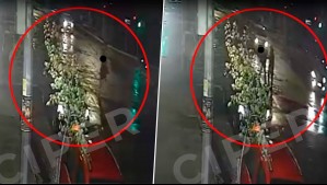 Víctima se ve desorientada y él trotando: Revelan video de Monsalve y denunciante en la calle bajando de taxi