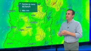 Anuncian vientos de hasta 45 km/h en Santiago este martes: A esta hora habría rachas en la capital