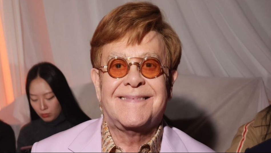 'Nunca es una suerte que suceda algo así': Elton John revela que ha perdido parcialmente la visión