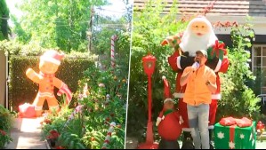 Desde el patio hasta los sillones: Neme recorre y se sorprende con hermosa casa decorada para Navidad