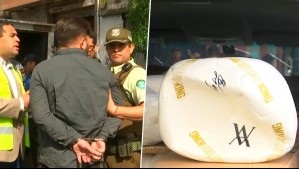 Encuentran camioneta con balones presuntamente falsificados de marca de Arturo Vidal en barrio Meiggs