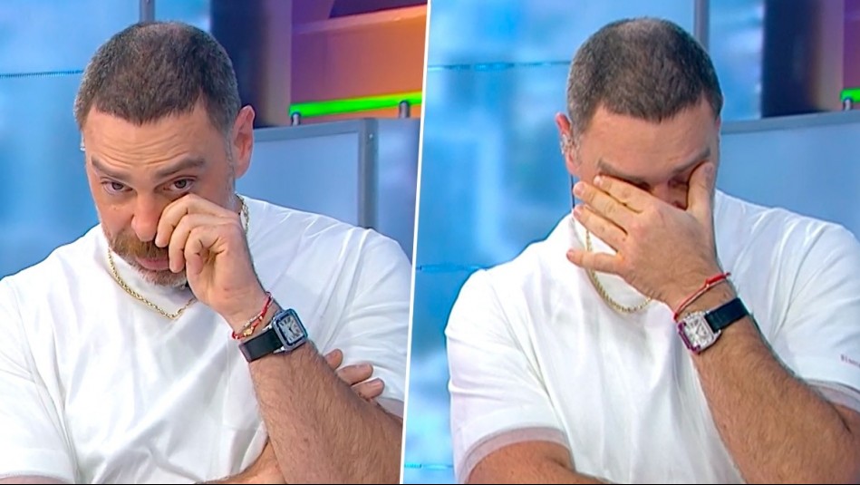 José Antonio Neme se emociona hasta las lágrimas en medio de entrevista con 'Negro' Piñera: 'Te admiro'