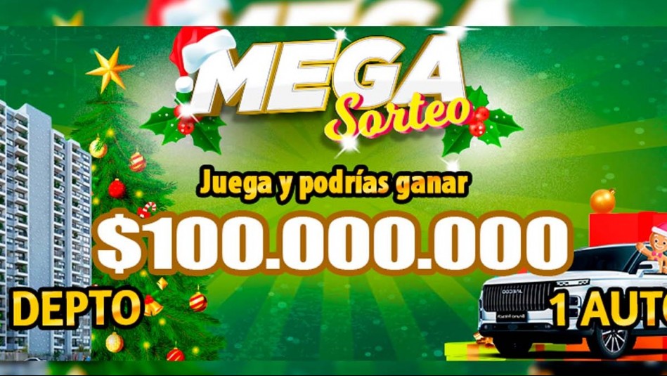 Este viernes el 'Mega Sorteo' de Lotería y La Hora de Jugar entrega un departamento: Así puedes participar