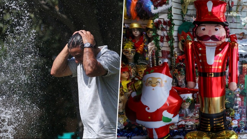 Calurosa Navidad: Pronostican 34 °C para este martes 24 de diciembre en Santiago