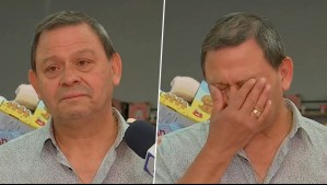 Hombre se emociona en vivo tras contar su gran pena durante Navidad: "Hace un año falleció mi esposa"