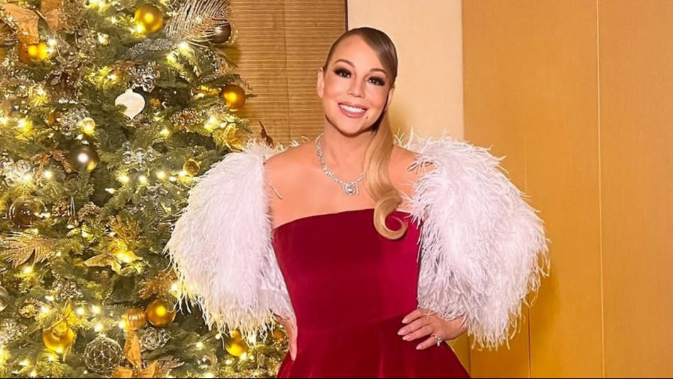 La reina de la Navidad: Mariah Carey disfrutó Nochebuena junto a sus dos hijos y el Viejito Pascuero