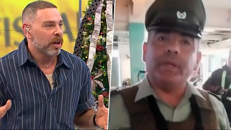 'Si usted cruzó cuatro países...': Neme explota contra repartidor extranjero que quiso 'funar' a carabinero