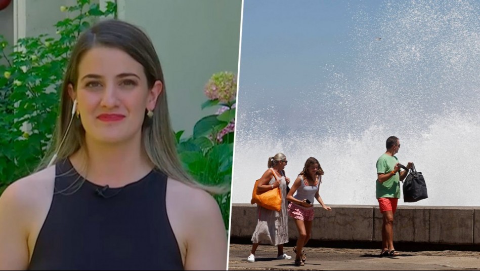 Meteoróloga explica el fenómeno en De Paseo: Peak de marejadas anormales será la noche de este domingo