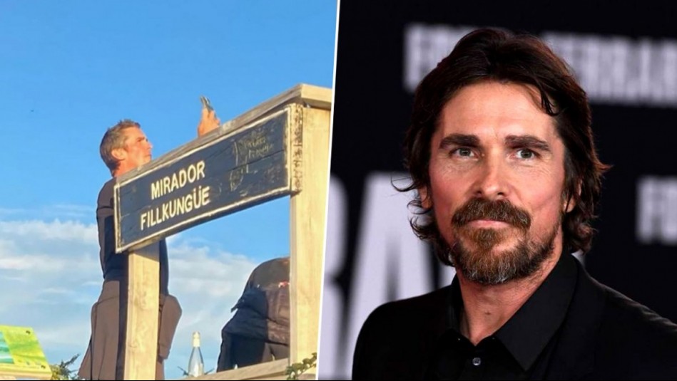 'Batman' aterrizó en Chile: Christian Bale es captado visitando distintas partes del sur del país