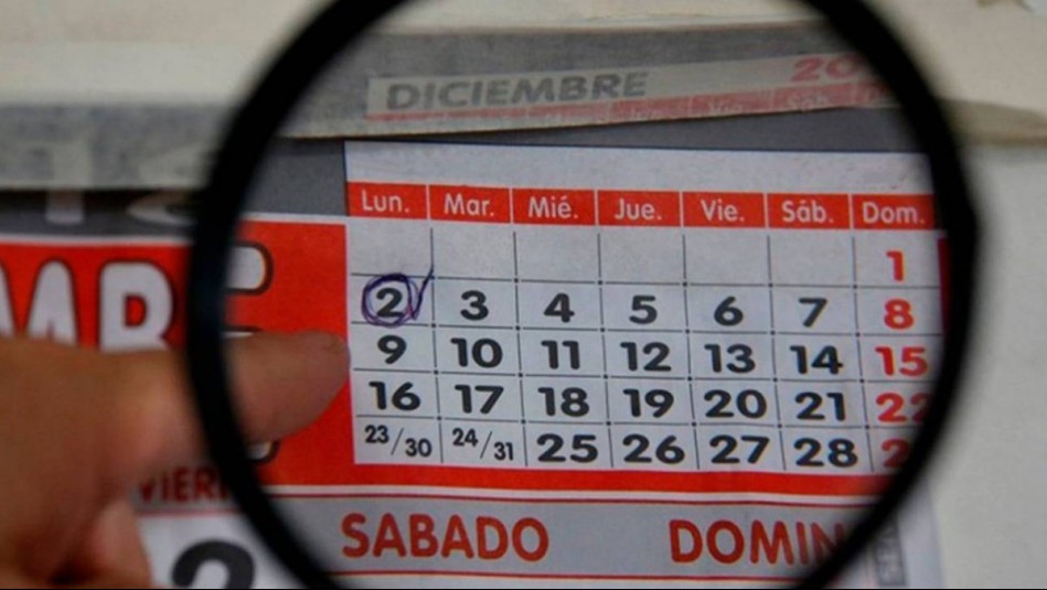 Calendario 2025: ¿Cuándo será el próximo feriado en Chile?