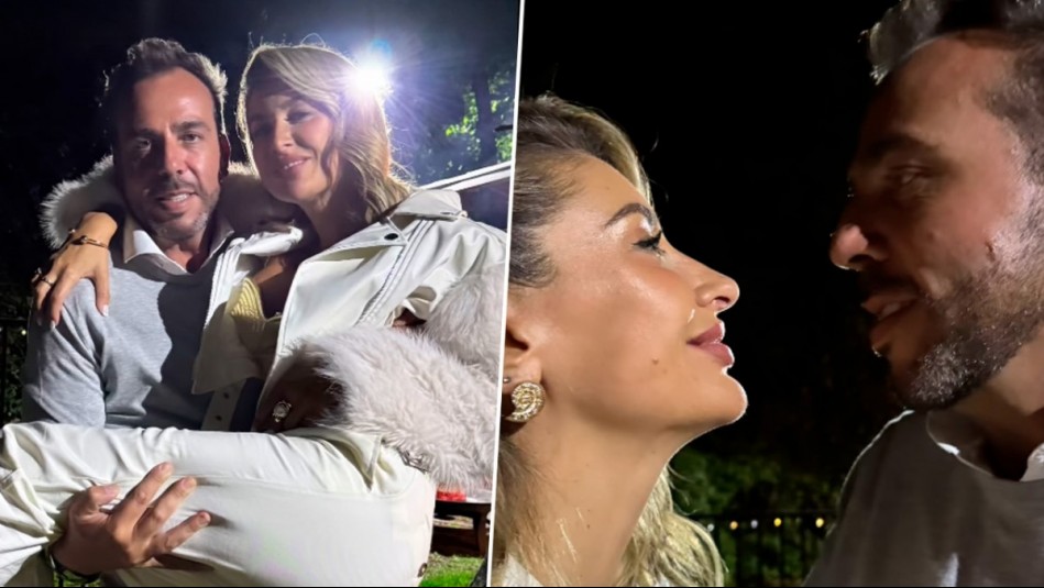 '¡Por más amor!': La romántica celebración de Año Nuevo de Francisco Kaminski y Camila Andrade
