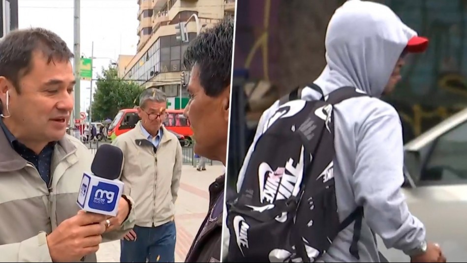 Lanzan bebida y amedrentan con fuegos artificiales a equipo de Mucho Gusto en vivo en Valparaíso