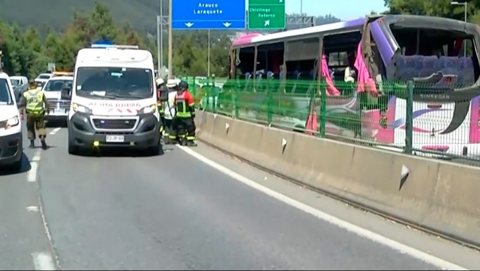 Dos adultos y una menor de edad: ¿Quiénes son las personas fallecidas en grave accidente de bus en Lota?