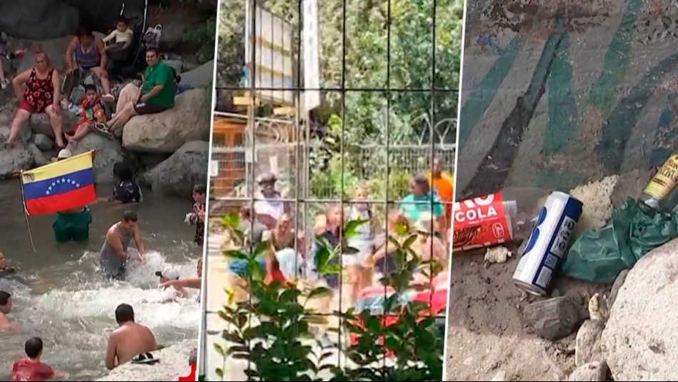 'Se plaga de gente': Vecinos denuncian peleas, robos y exceso de alcohol en el Cajón del Maipo