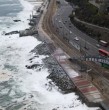 Conoce acá las consecuencias de los intensos oleajes que han golpeado las costas chilenas desde antes de Año Nuevo.