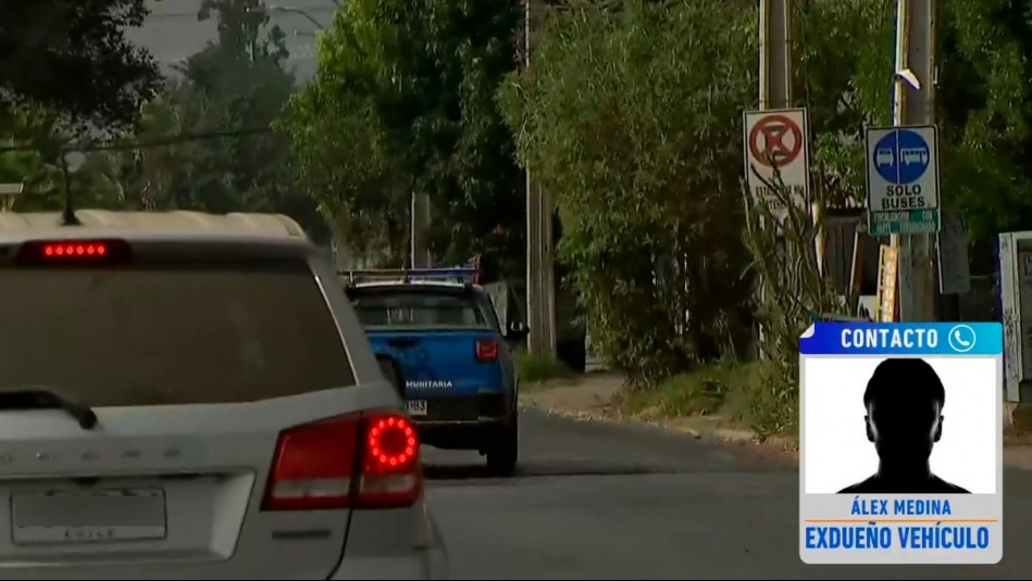 'Lo entregué como parte de pago': Habla exdueño de vehículo involucrado en intento de atropello a carabinero