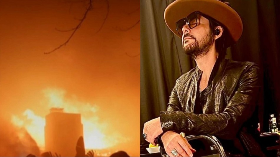 'Estamos juntos en esto': Beto Cuevas comparte crónica desde California en medio de devastadores incendios