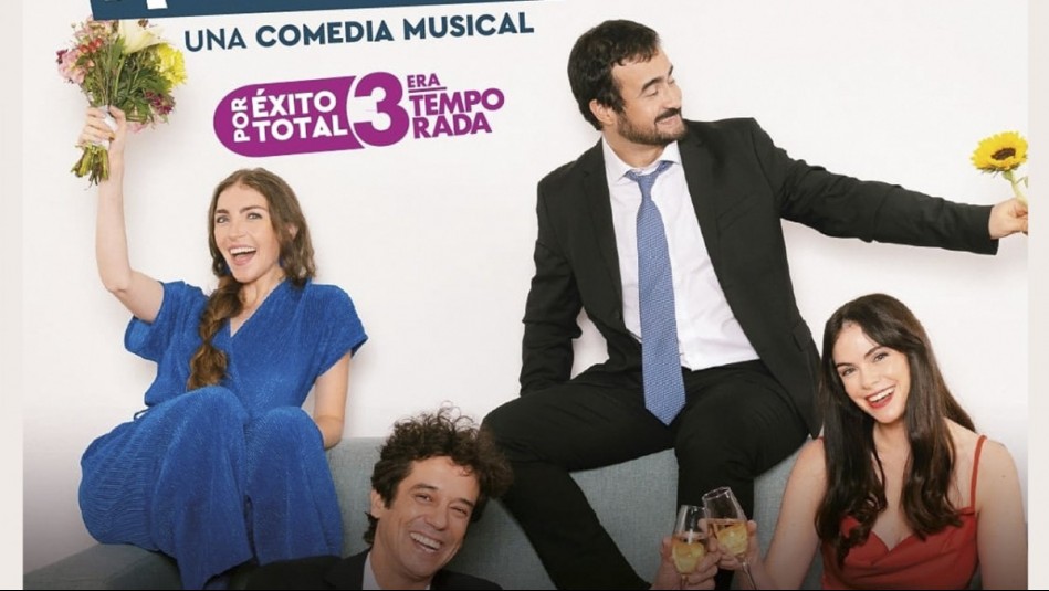 'Te amo, eres perfecto, ahora cambia': El exitoso musical dirigido por Felipe Contreras regresa a Las Condes