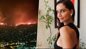 Leonor Varela y los terribles incendios en California: 'Estuve ansiosa desde el minuto uno'