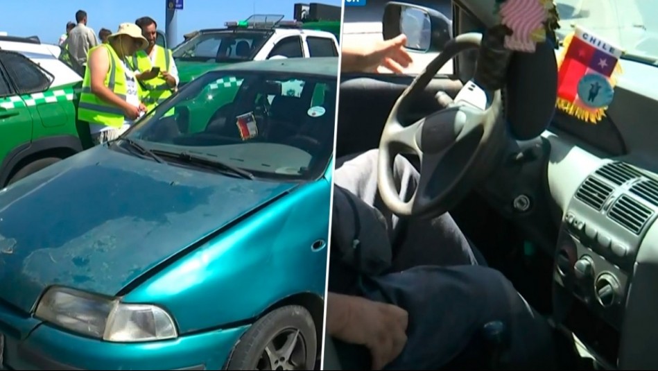 Con los papeles vencidos desde 2018 y sin licencia: Conductor encendía auto con destornillador