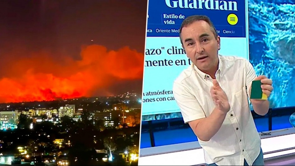 ¿Qué es el 'latigazo climático'? Alejandro Sepúlveda explica fenómeno que alimenta los incendios en California