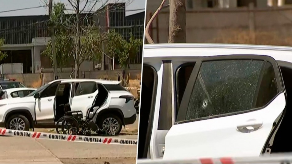 Asesinan a hombre en silla de ruedas afuera de ACHS en Quilicura: Atacante le disparó desde una moto