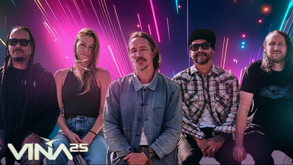 ¿Cuándo se presenta Incubus en el Festival de Viña del Mar?