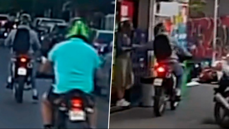 Motochorros atemorizan a vecinos de Santiago Centro: Se registraron más de 6 mil robos en 2024