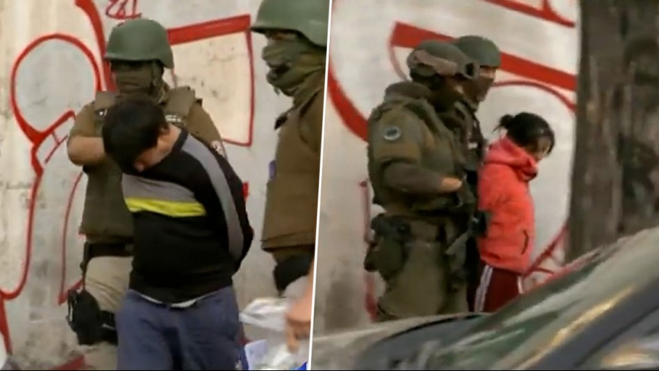 Desbaratan 'caleta de secuestros' en Estación Central: Estaba a pasos de terminal de buses y hay dos detenidos