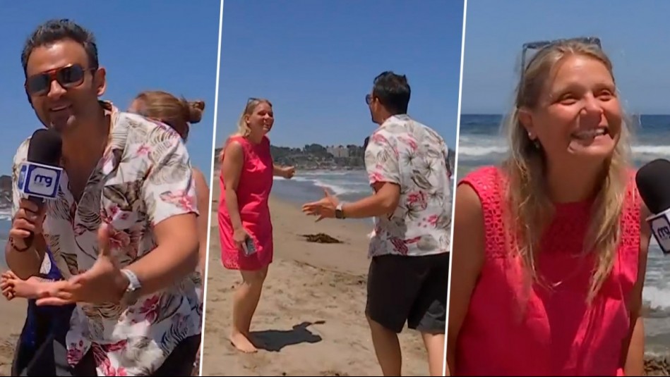 '¡No te puedo creer!': El inesperado encuentro de Gonzalo Ramírez con Marianne Schmidt en Maitencillo