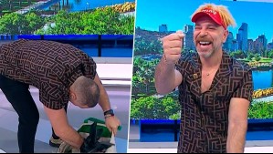 "¡¿Quién es?!": Neme vuelve a la conducción de Mucho Gusto con llamativo souvenir de Donald Trump