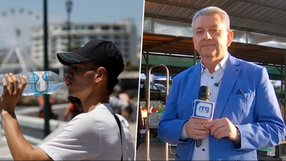 Jaime Leyton advierte sobre sensación térmica durante ola de calor: 'Son entre 8 y 12 grados más al sol'