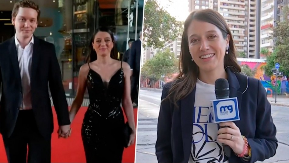 El complicado momento que vivió Darynka Marcic en alfombra roja de los Copihue de Oro: 'Empiezo a caminar...'