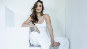 Brillo, glamour y elegancia en un solo outfit: Así es el espectacular vestido fucsia de Melina Noto