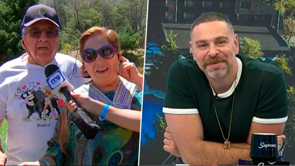 Pareja de adultos mayores se declara fan de Neme y llena de elogios al conductor: 'Tú representas al pueblo'