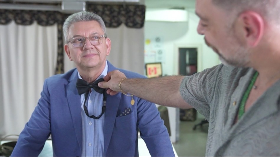 José Antonio Neme asesora a Jaime Leyton y le entrega consejos sobre cómo modelar en Sangre, Sudor y Gala