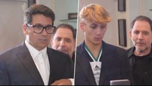 Rafael Araneda y su hijo Vicente inician pruebas de vestuario para la Gala del Festival de Viña