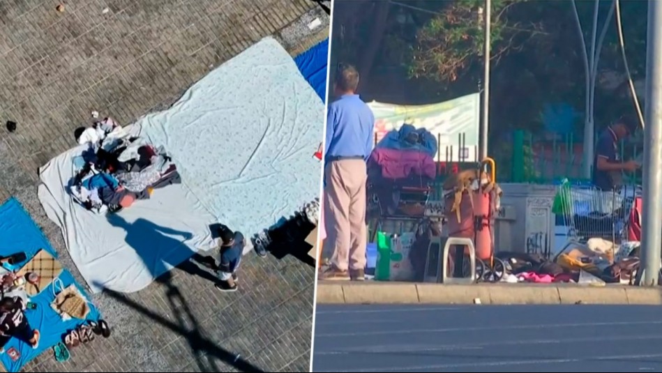 'Todas las noches hay balaceras': El desesperado testimonio de vecinos y comerciantes de Barrio Mapocho