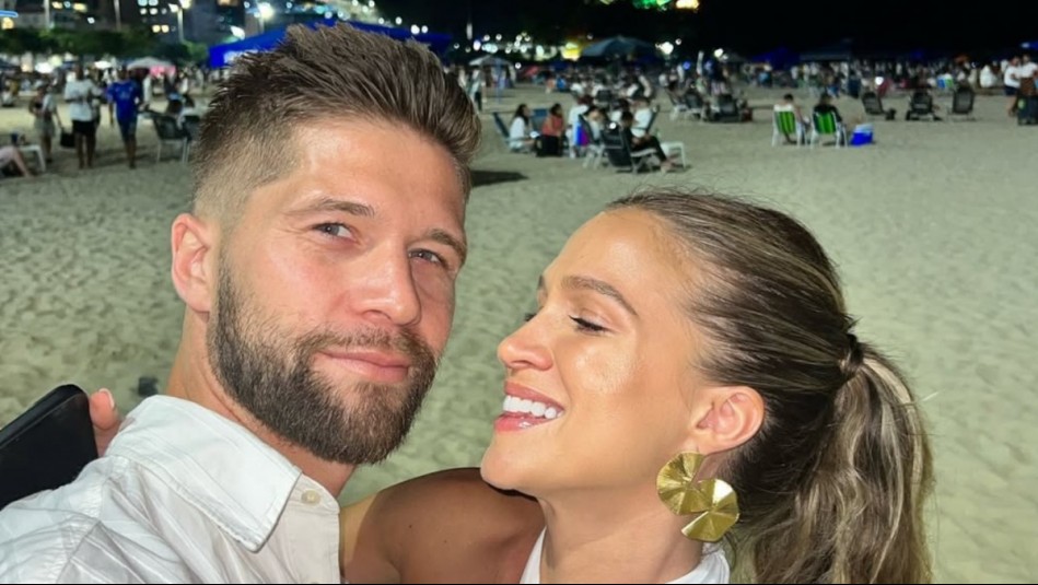 Exesposo de Belén Soto y su polola modelan juntos para San Valentín: '¡Haciendo match a tu lado!'