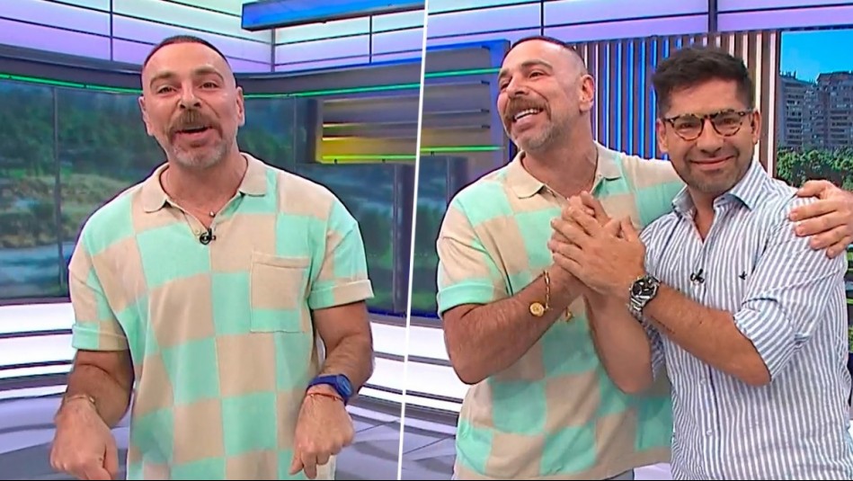 'Me acompaña el hombre más sexy de Mega': La hilarante bienvenida de Neme a Karim Butte en conducción de MG