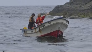 Con barco traccionado por caballos: Tita Ureta sorprendió en inicio de 'De Paseo' desde el mar en Horcón