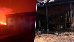 Incendio afectó a monasterio en Collipulli: Fue construido en 1897 y declarado monumento nacional en 2013