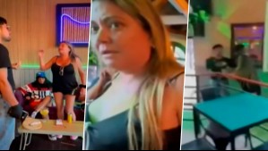 Denisse Campos protagoniza violento escándalo en bar de Viña del Mar: Insultó, escupió y golpeó a garzones