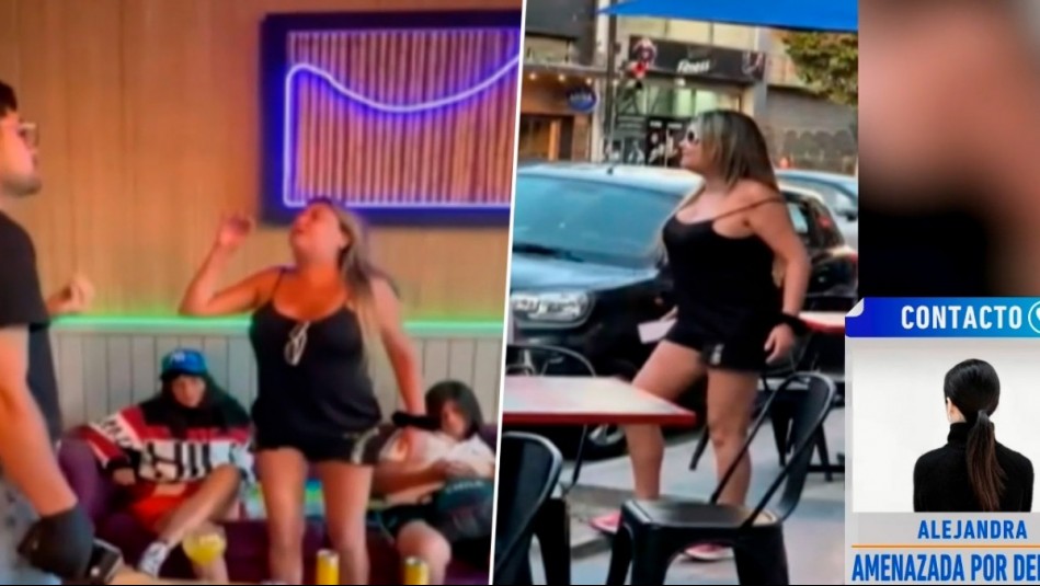 'Me dijo dos veces que me iba a matar': El fuerte relato de garzona agredida por Denisse Campos