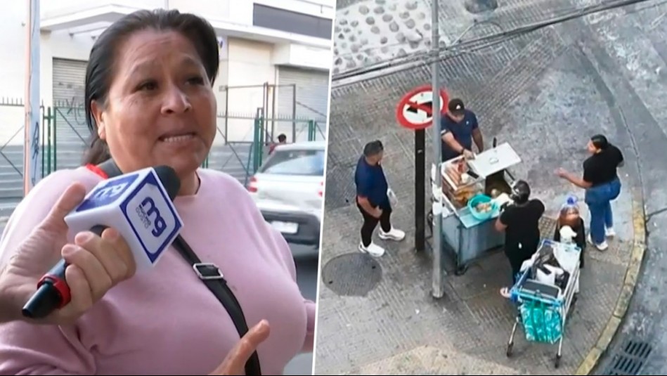 'Hubieran puesto un jardincito': Ambulante critica instalación de piedras contra vendedores ilegales